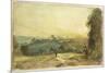 Autumnal Sunset-John Constable-Mounted Giclee Print