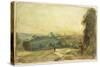 Autumnal Sunset-John Constable-Stretched Canvas