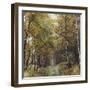 Autumnal Teutoburg Forest.-Nadja Jacke-Framed Photographic Print