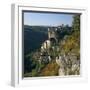 Autumnal View, Rocamadour, Lot, Midi-Pyrenees, France, Europe-Stuart Black-Framed Premium Photographic Print