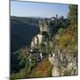 Autumnal View, Rocamadour, Lot, Midi-Pyrenees, France, Europe-Stuart Black-Mounted Premium Photographic Print