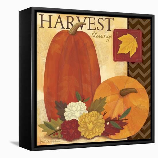 Autums Harvest 1-Holli Conger-Framed Stretched Canvas