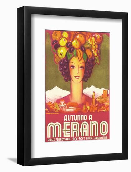 Autunno a Merano-null-Framed Art Print