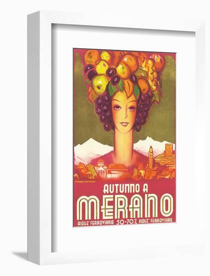 Autunno a Merano-null-Framed Art Print