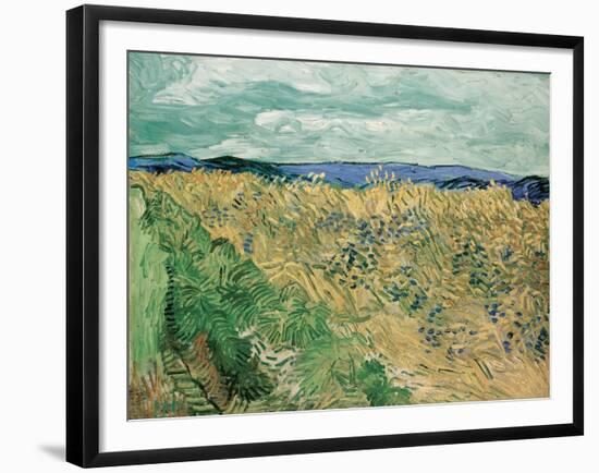 Auvers-Sur-Oise, 1890-Vincent van Gogh-Framed Giclee Print