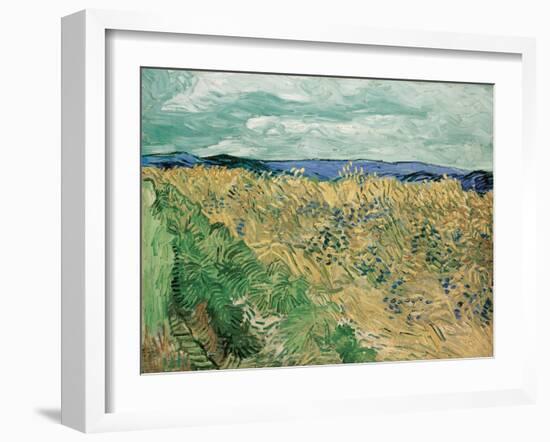 Auvers-Sur-Oise, 1890-Vincent van Gogh-Framed Giclee Print