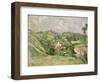 Auvers-Sur-Oise, Seen from the Val Harme, 1879-82-Paul C?zanne-Framed Giclee Print