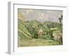 Auvers-Sur-Oise, Seen from the Val Harme, 1879-82-Paul C?zanne-Framed Giclee Print