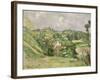 Auvers-Sur-Oise, Seen from the Val Harme, 1879-82-Paul C?zanne-Framed Giclee Print