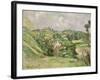 Auvers-Sur-Oise, Seen from the Val Harme, 1879-82-Paul C?zanne-Framed Giclee Print