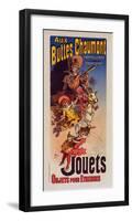 Aux Buttes Chaumont - Jouets-Cheret-Framed Premium Giclee Print