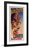 Aux Buttes Chaumont - Jouets-Cheret-Framed Premium Giclee Print