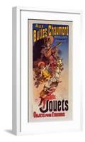 Aux Buttes Chaumont - Jouets-Cheret-Framed Art Print