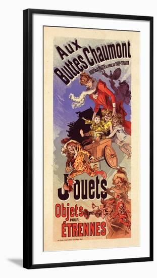 Aux Buttes Chaumont - Jouets-Cheret-Framed Art Print