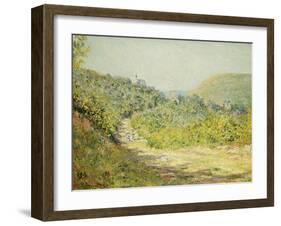 Aux Petites Dalles, 1884-Claude Monet-Framed Giclee Print