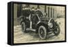 Auxiliary Fire Squad in Vintage Car-null-Framed Stretched Canvas