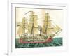 Auxiliary Steamship-null-Framed Art Print