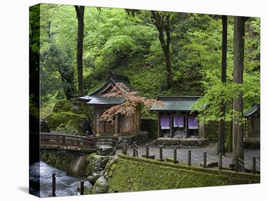 Auxillary Shrine at Eiheiji Temple, Headquarters of Soto Sect of Zen Buddhism, Fukui, Japan-null-Stretched Canvas