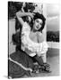 Ava Gardner (1922- 1990) (b/w photo)-null-Stretched Canvas