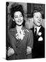 Ava Gardner and Mickey Rooney After Their Wedding, January, 1942-null-Stretched Canvas