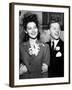 Ava Gardner and Mickey Rooney After Their Wedding, January, 1942-null-Framed Photo