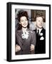 Ava Gardner and Mickey Rooney after their wedding, January, 1942-null-Framed Photo