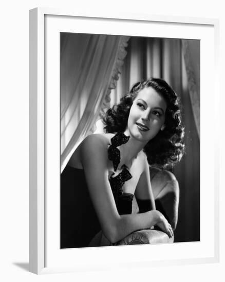 Ava Gardner, Ca. Late 1940s-null-Framed Photo