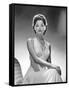 Ava Gardner early 40'S (b/w photo)-null-Framed Stretched Canvas