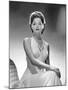 Ava Gardner early 40'S (b/w photo)-null-Mounted Photo