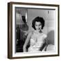 Ava Gardner early 50'S (b/w photo)-null-Framed Photo