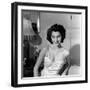 Ava Gardner early 50'S (b/w photo)-null-Framed Photo