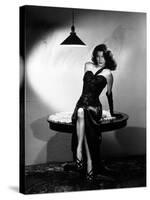 Ava Gardner. "Ernest Hemingway's the Killers" 1946, "The Killers" Directed by Robert Siodmak-null-Stretched Canvas