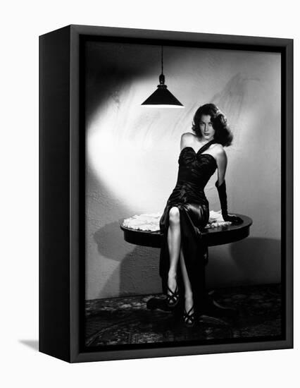 Ava Gardner. "Ernest Hemingway's the Killers" 1946, "The Killers" Directed by Robert Siodmak-null-Framed Stretched Canvas