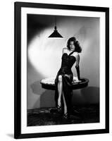 Ava Gardner. "Ernest Hemingway's the Killers" 1946, "The Killers" Directed by Robert Siodmak-null-Framed Photographic Print