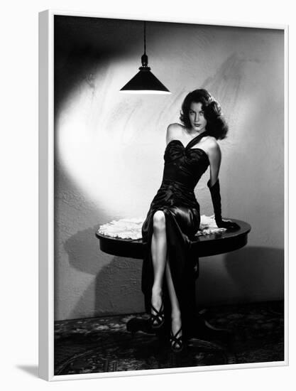 Ava Gardner. "Ernest Hemingway's the Killers" 1946, "The Killers" Directed by Robert Siodmak-null-Framed Photographic Print