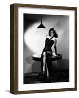 Ava Gardner. "Ernest Hemingway's the Killers" 1946, "The Killers" Directed by Robert Siodmak-null-Framed Photographic Print