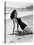 Ava Gardner in the 40's (b/w photo)-null-Stretched Canvas