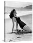 Ava Gardner in the 40's (b/w photo)-null-Stretched Canvas