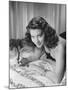 Ava Gardner in the 40's (b/w photo)-null-Mounted Photo