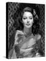 Ava Gardner in the 40's (b/w photo)-null-Stretched Canvas