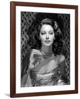 Ava Gardner in the 40's (b/w photo)-null-Framed Photo