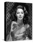 Ava Gardner in the 40's (b/w photo)-null-Stretched Canvas