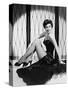 Ava Gardner in the 50's (b/w photo)-null-Stretched Canvas