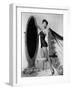 Ava Gardner in the 50's (b/w photo)-null-Framed Photo