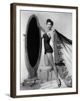 Ava Gardner in the 50's (b/w photo)-null-Framed Photo