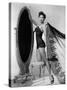 Ava Gardner in the 50's (b/w photo)-null-Stretched Canvas