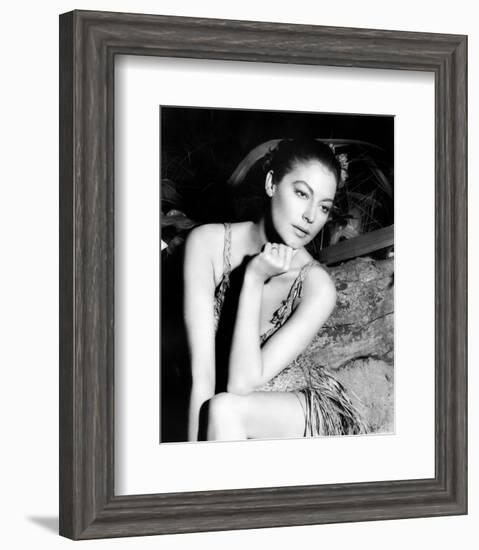 Ava Gardner - The Little Hut-null-Framed Photo