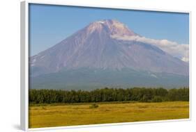 Avachinskaya Sopka Volcano Near Petropavlovsk-Kamchatsky, Kamchatka, Russia, Eurasia-Michael-Framed Photographic Print