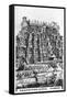 Avadaiyar-Kovil Tower, Avadaiyarkovil, Tamil Nadu, India, C1925-null-Framed Stretched Canvas