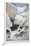 Avalanche at Mont Saint-Bernard, Switzerland, 1897-Henri Meyer-Framed Giclee Print